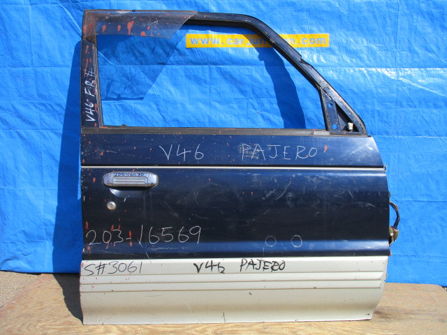 Used Mitsubishi Pajero DOOR SHELL FRONT RIGHT
